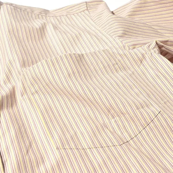 LENO リノ BAND COLLAR PULLOVER DRESS STRIPE バンドカラー