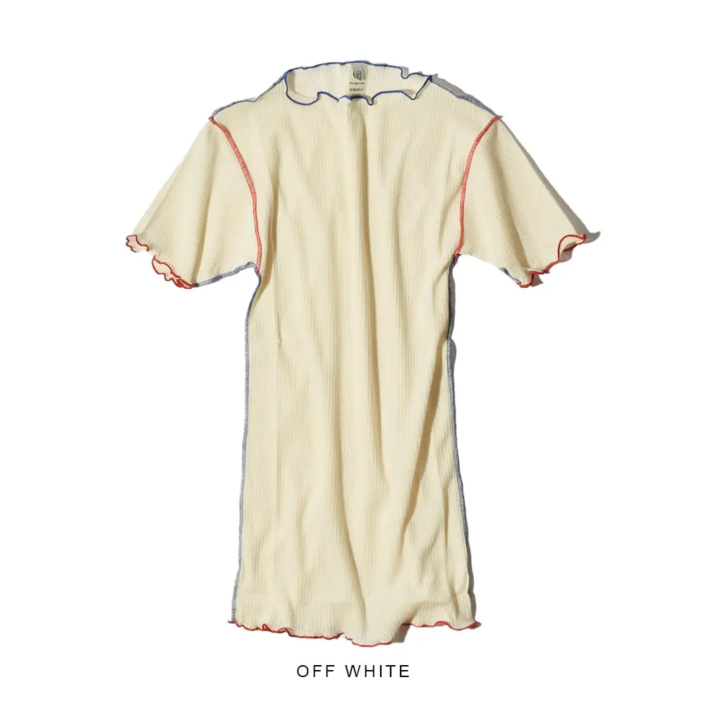 新品未使用】BASERANGE VEIN TEE ASIE BLUE S