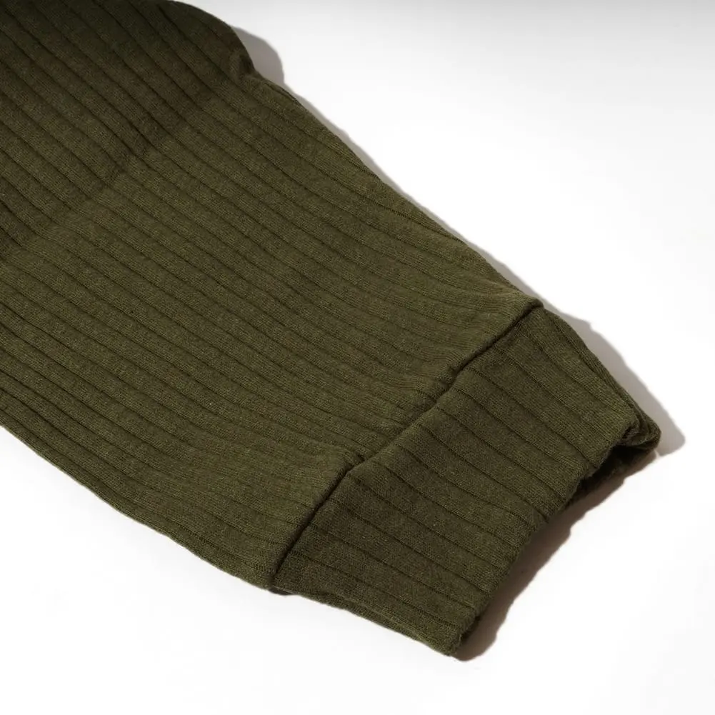 Baserange ベースレンジ SHAW LONG SLEEVE TEE-FLEECE RIB