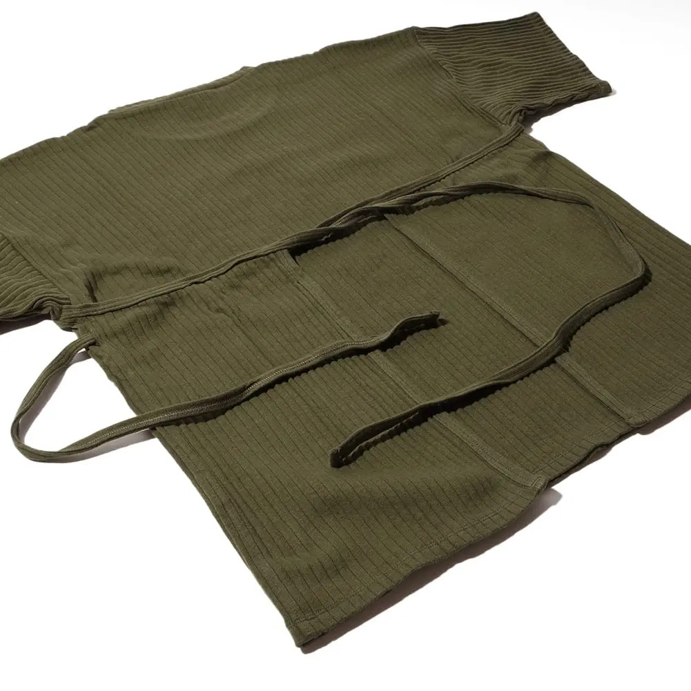 BASERANGE ベースレンジ 半袖 リブニット BASERANGE ベースレンジ 半袖 Tシャツ OMATO 3/4 TTO3 RB 000