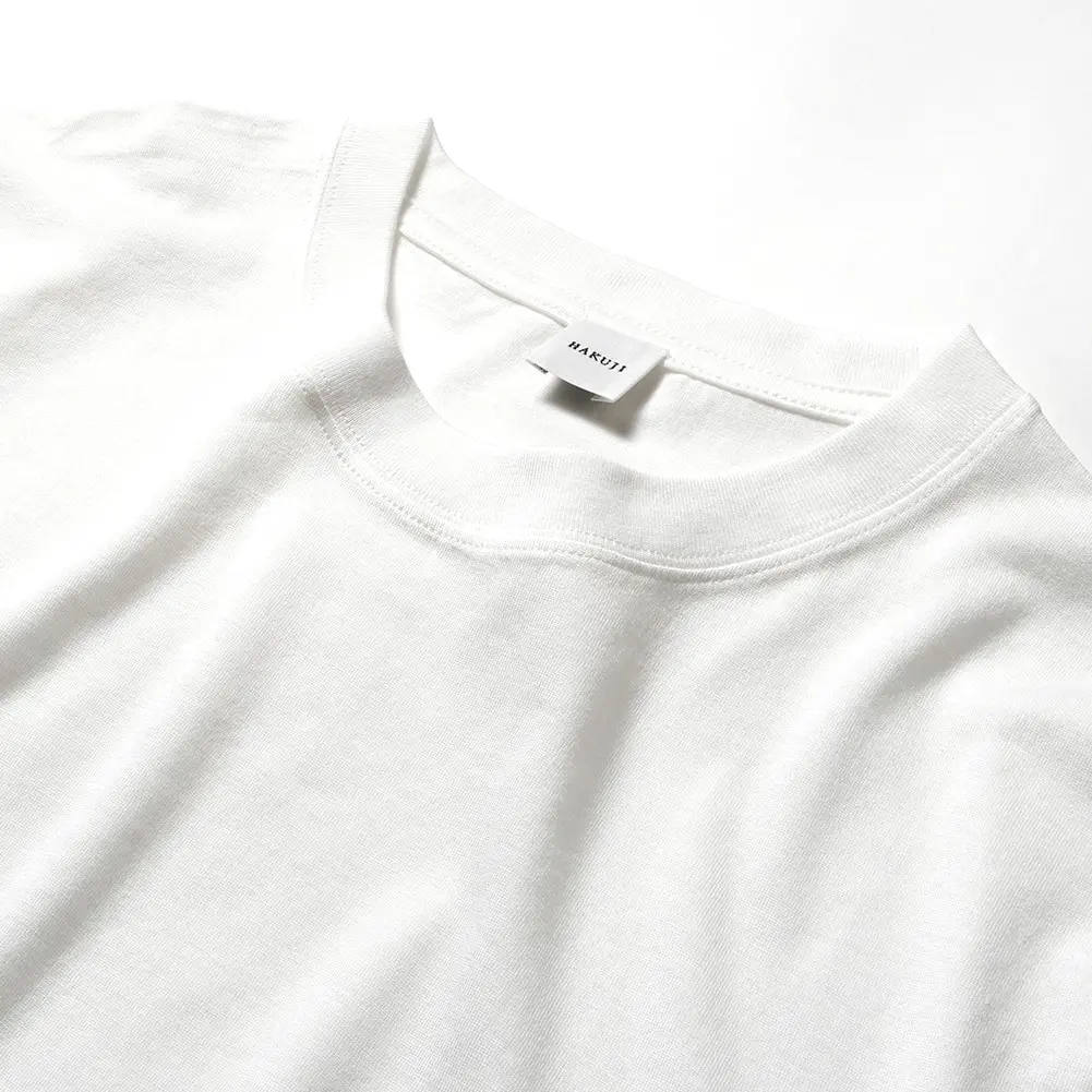 【HAKUJI/ハクジ】フレンチスリーブTシャツ HAKUJI ハクジ Tencel cotton H/S PO テンセル コットン ハーフ