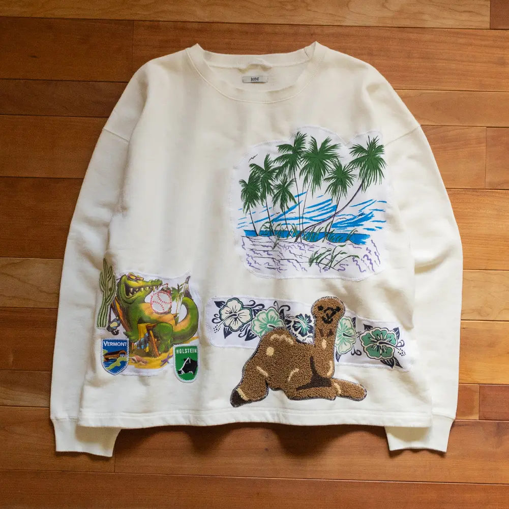 BODE(ボーディ)TOMMY SWEATSHIRT(トミー スウェットシャツ
