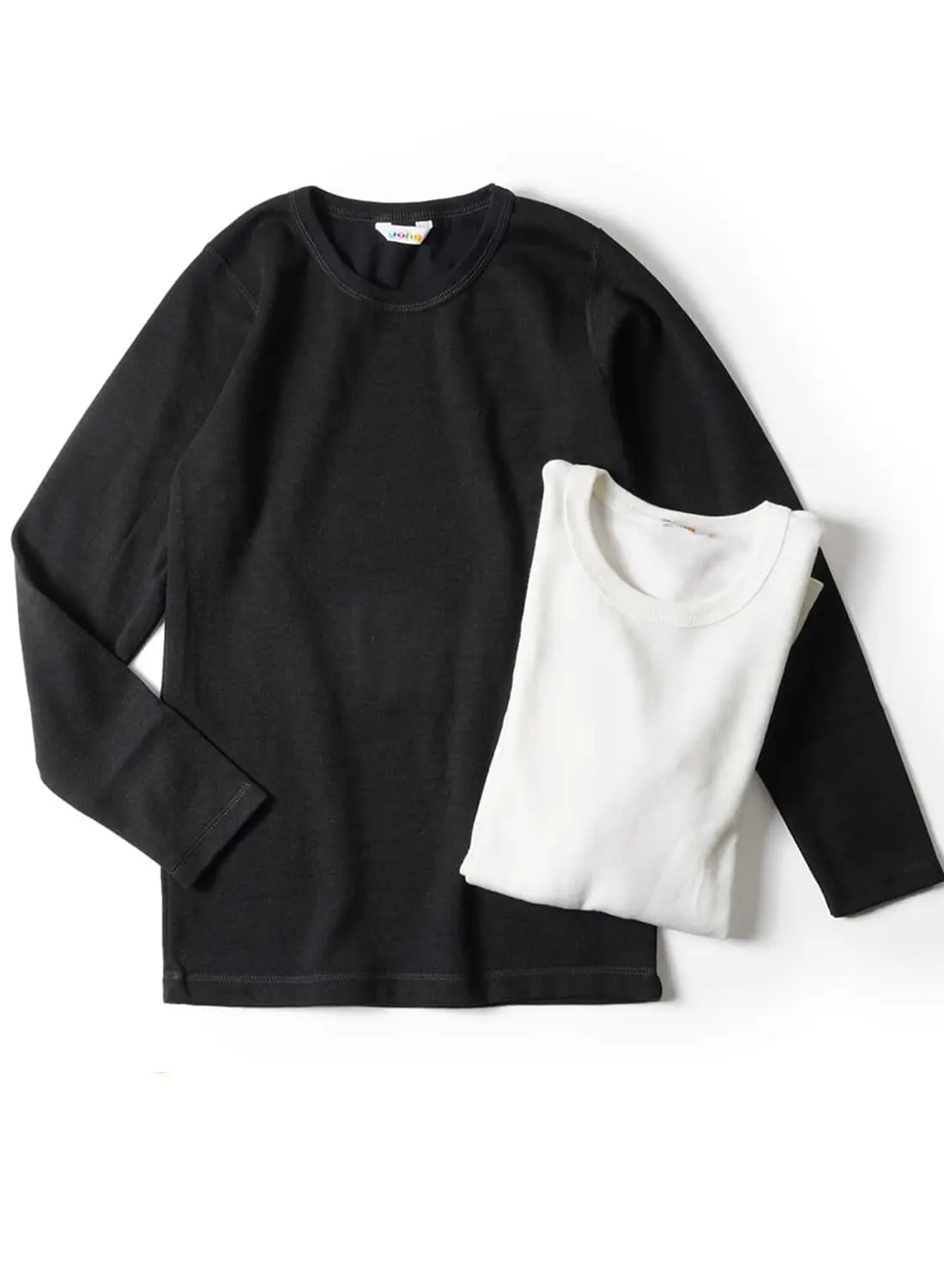 JOHA（ヨハ） メリノウール カットソー KIDS / レディース トップス 長袖 インナー 肌着 重ね着 レイヤード joha JOHA（ヨハ） メリノウール カットソー KIDS / レディース
