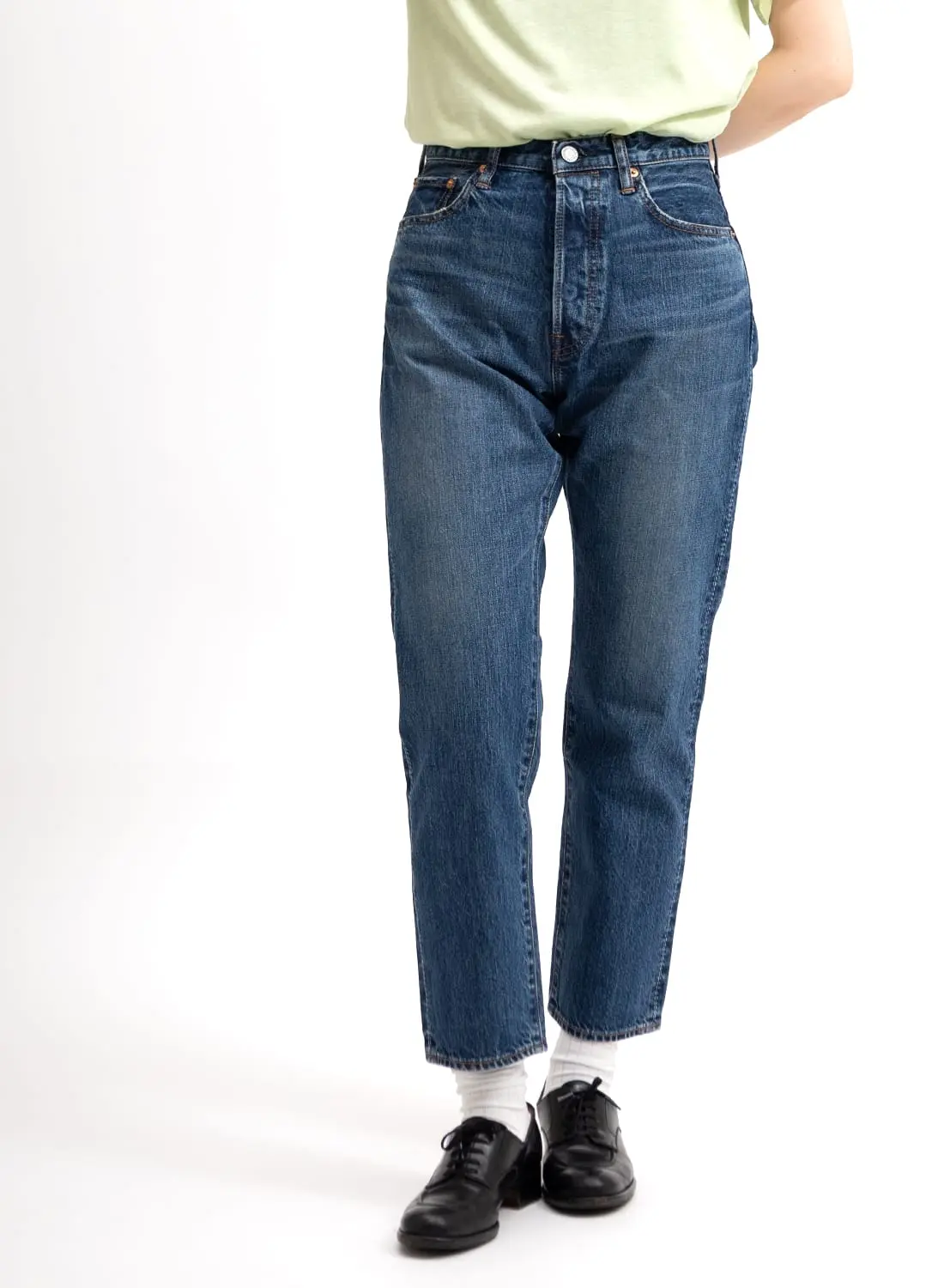 SHINZONE GENERAL JEANS シンゾーンテーパードデニム34 Shinzone（シンゾーン）】GENERAL JEANS デニムパンツ
