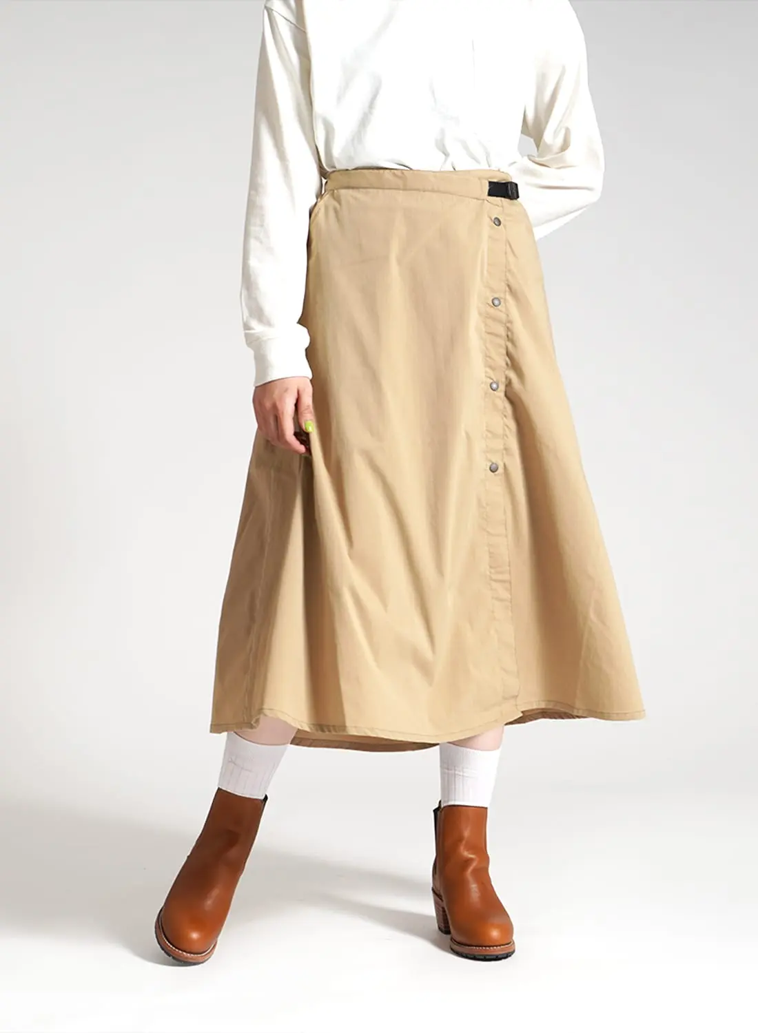 NANGA ナンガ HINOC RIPSTOP WRAP SKIRT W ヒノックリップス