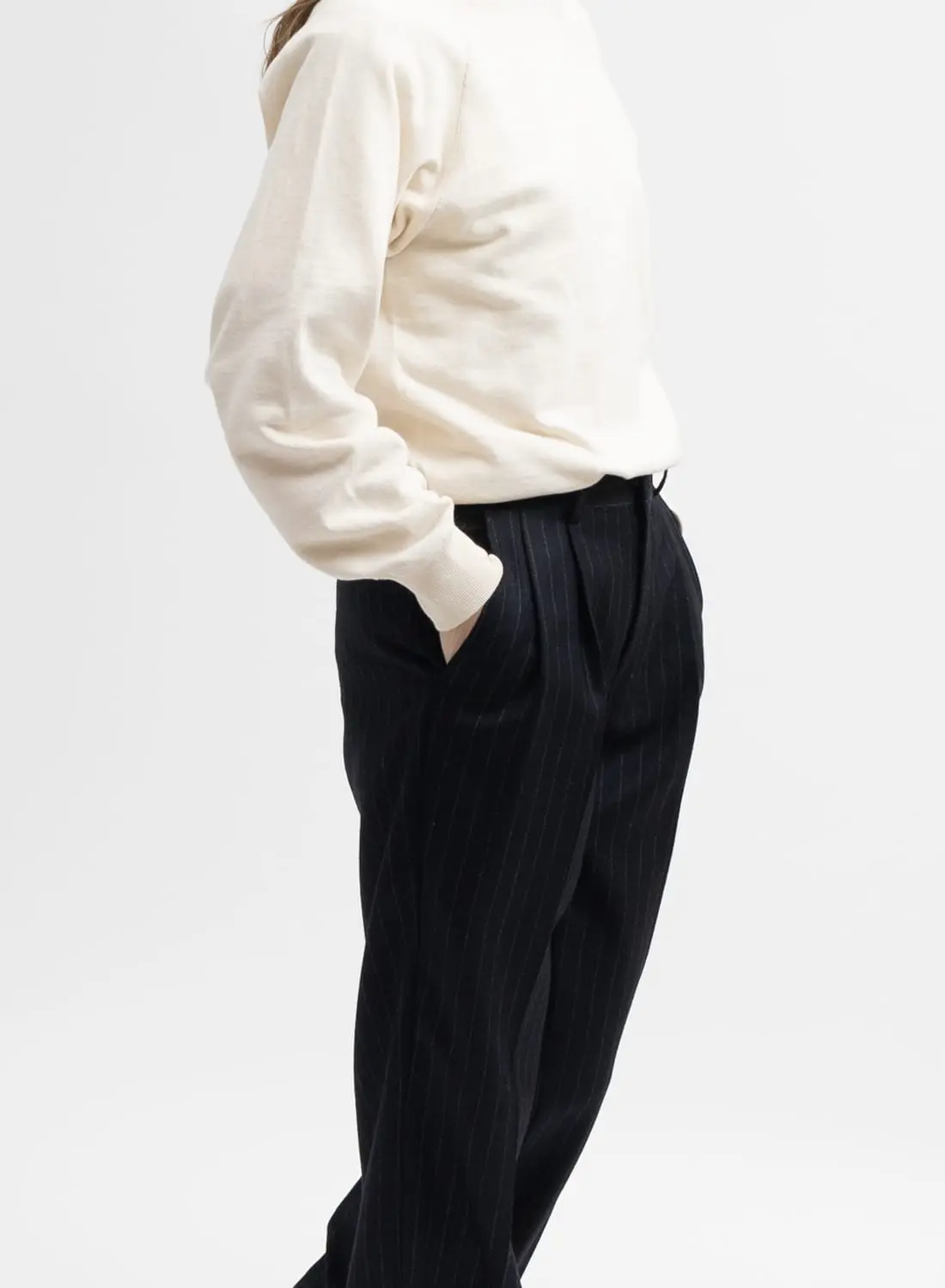 Shinzone(シンゾーン)/CHALK STRIPE PANTS(チョーク ストライプ パンツ