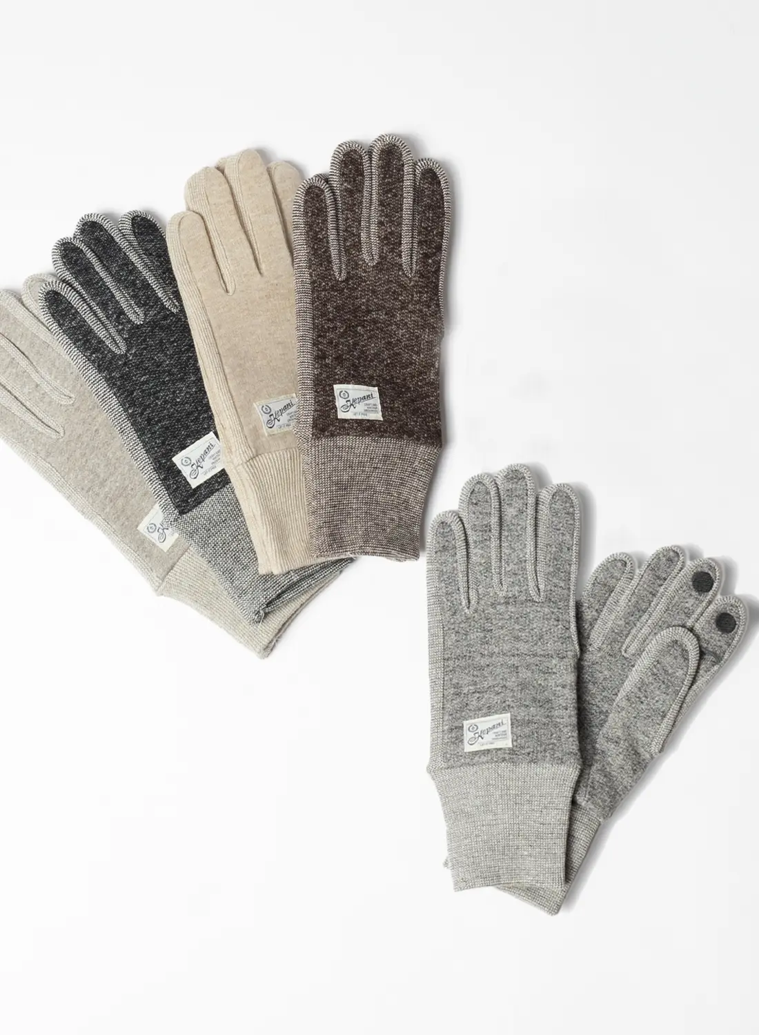 ☆韓国の人気☆【depound】☆line knit glove.s☆手袋☆ depound(デパウンド) 手袋(レディース) - 海外通販のBUYMA