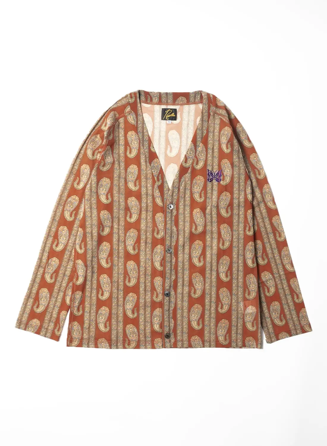 needless カーディガン Needles（ニードルズ）〉別注 Bright Jersey V-Cardigan
