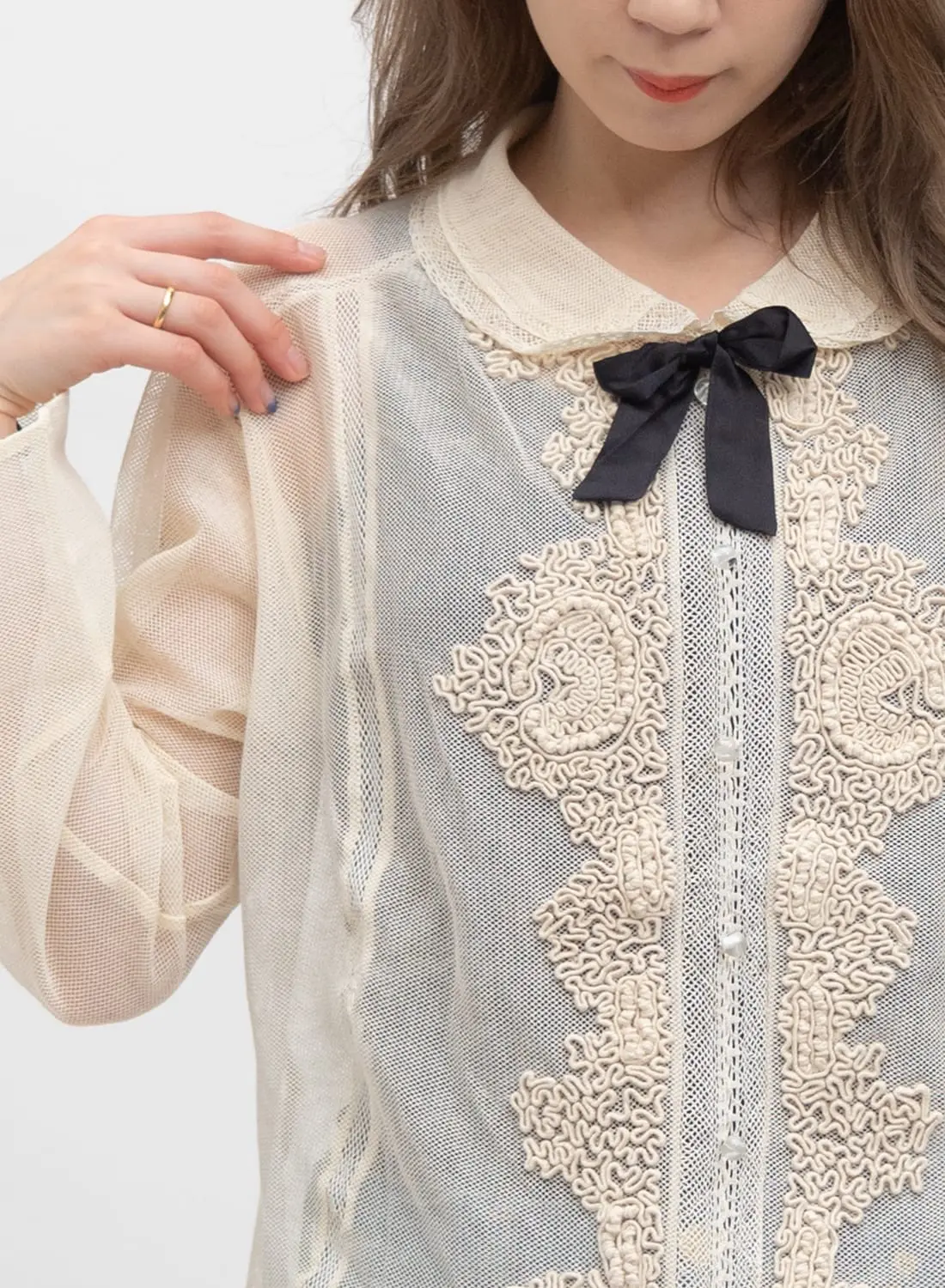 HOUGA ホウガ emily blouse ブラウス HOUGA ホウガ emily blouse ブラウス HOUGA ホウガ emily blouse