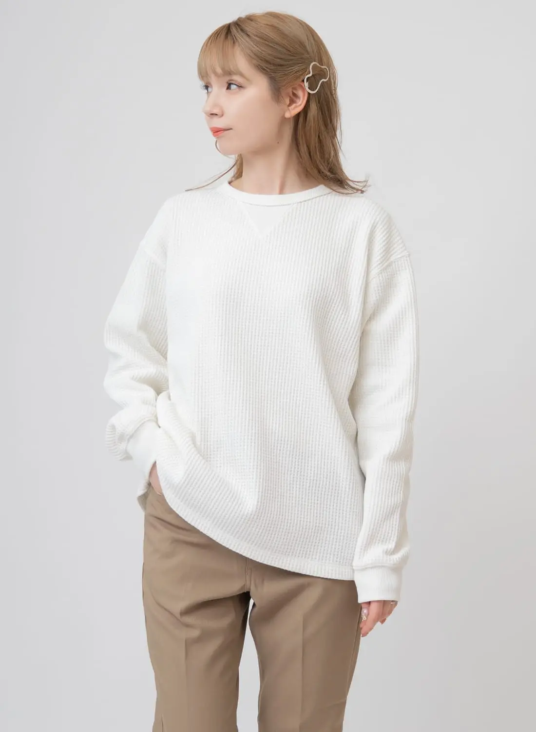 ECO HYBRID WAFFLE L/S TEE(MEN) – NANGA ONLINE SHOP