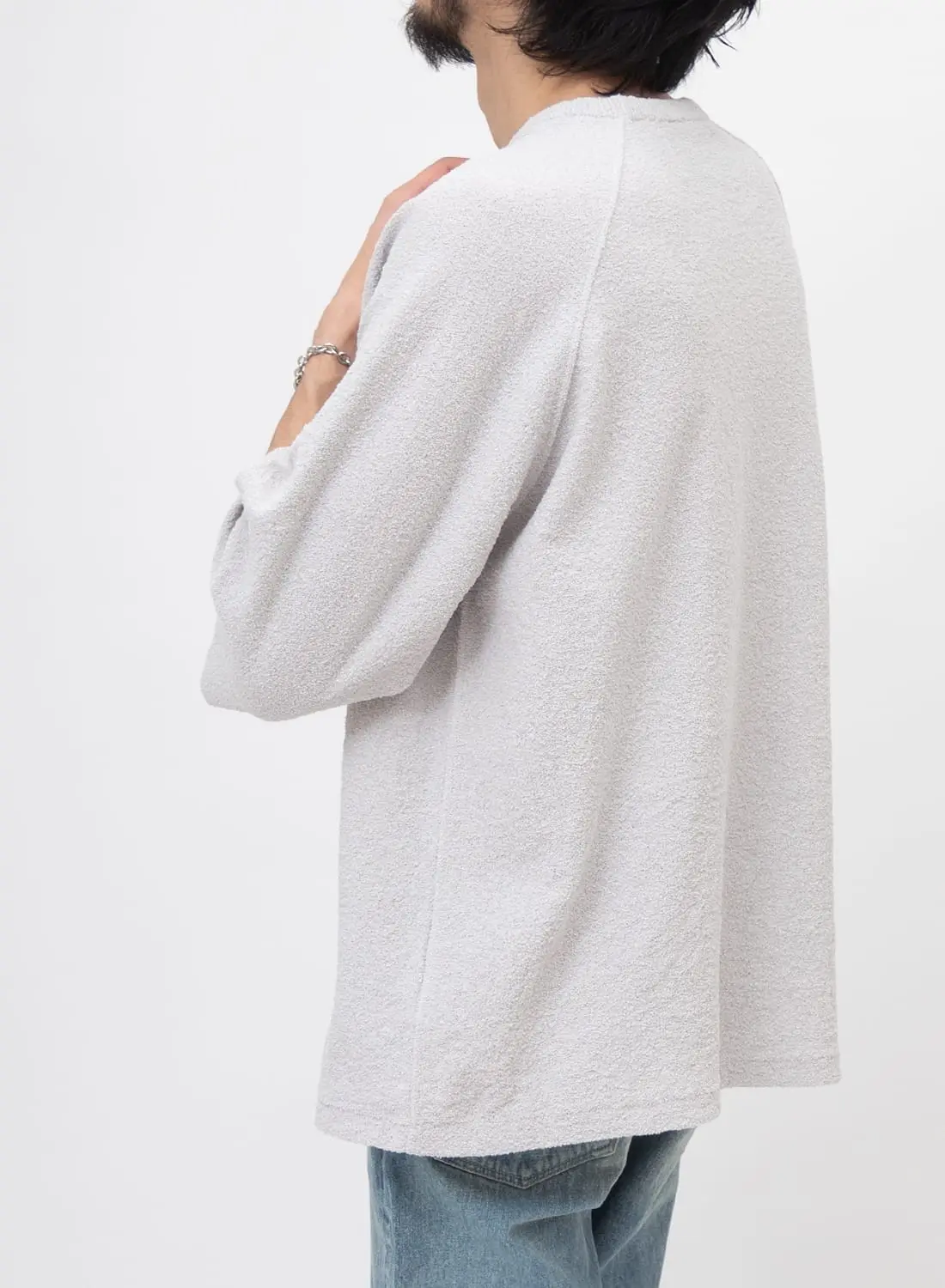 Walenode(ウェルノード)Paper boucle Raglan sleeve T(ペーパー