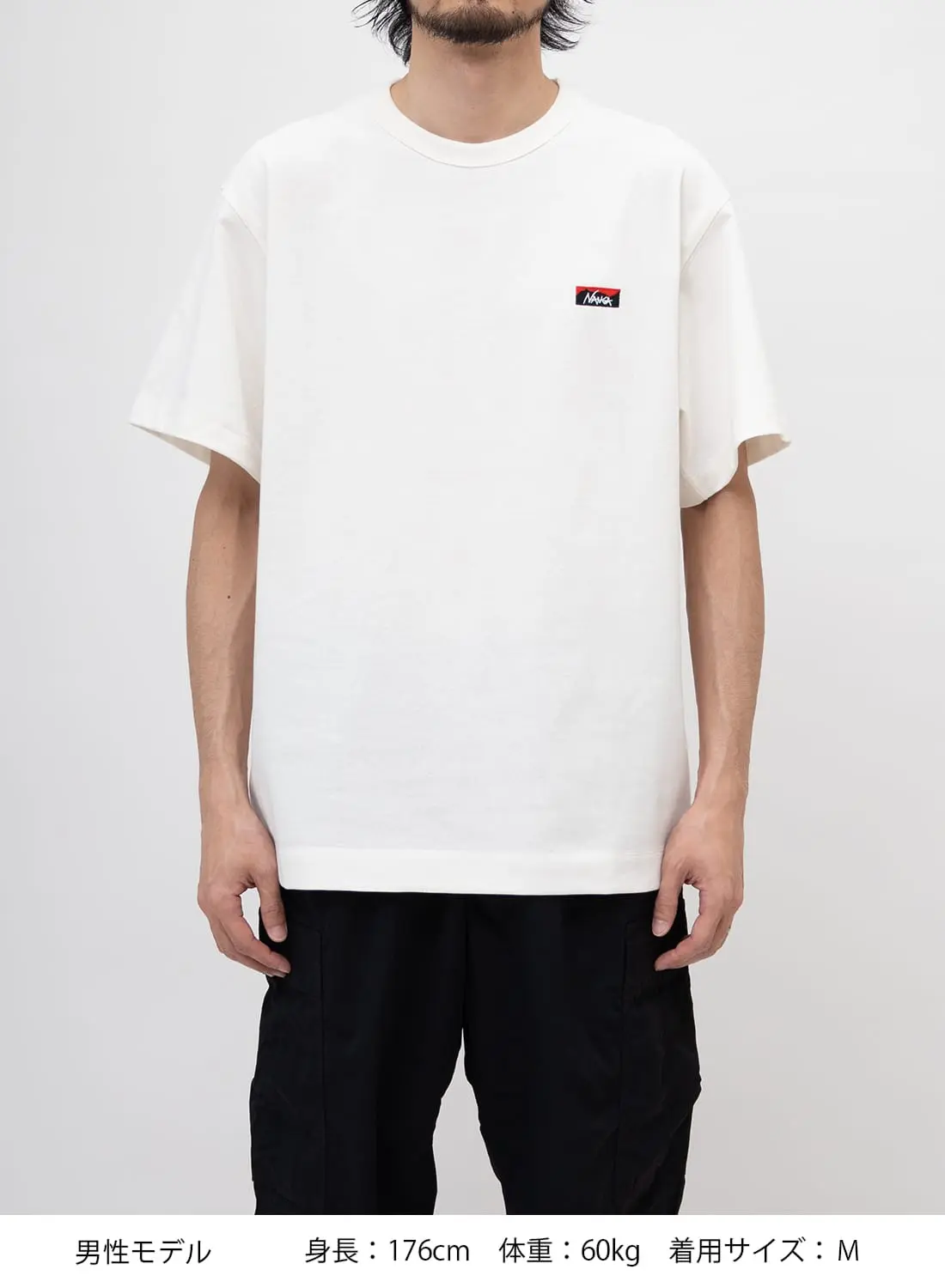 予約販売】NANGA(ナンガ)/ECO HYBRID BOX LOGO EMBROIDERY TEE
