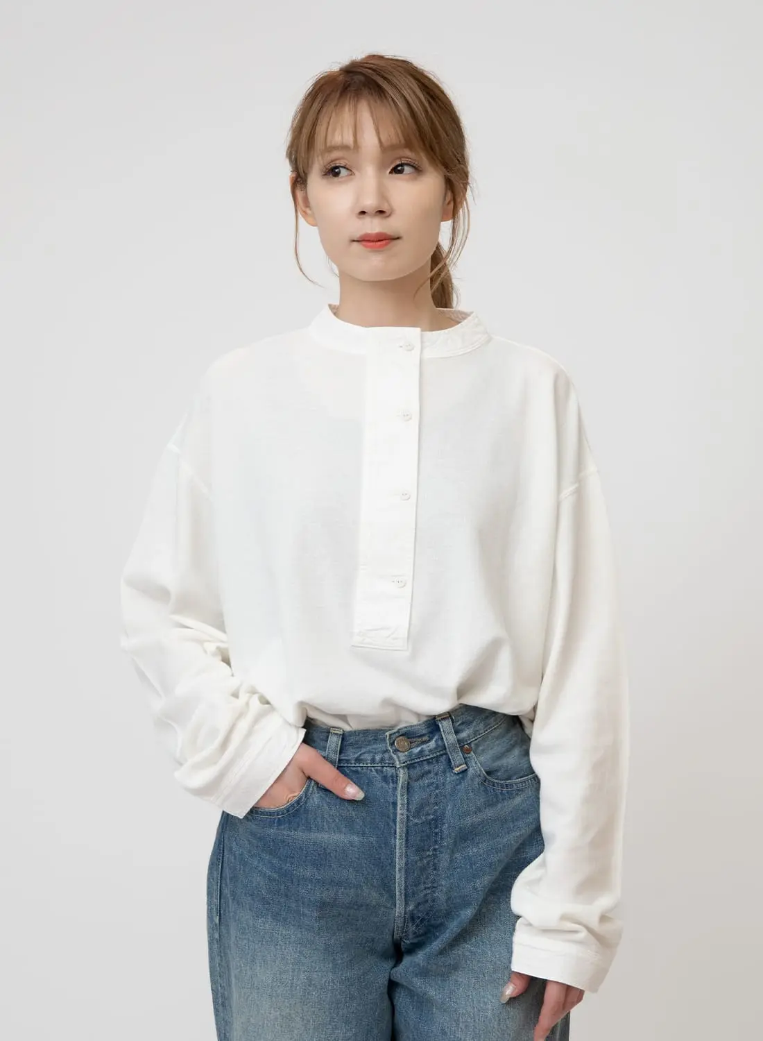 シンゾーン　MILITARY HENLEY PULLOVER BLACK シンゾーン MILITARY HENLEY PULLOVER BLACK シンゾーン MILITARY