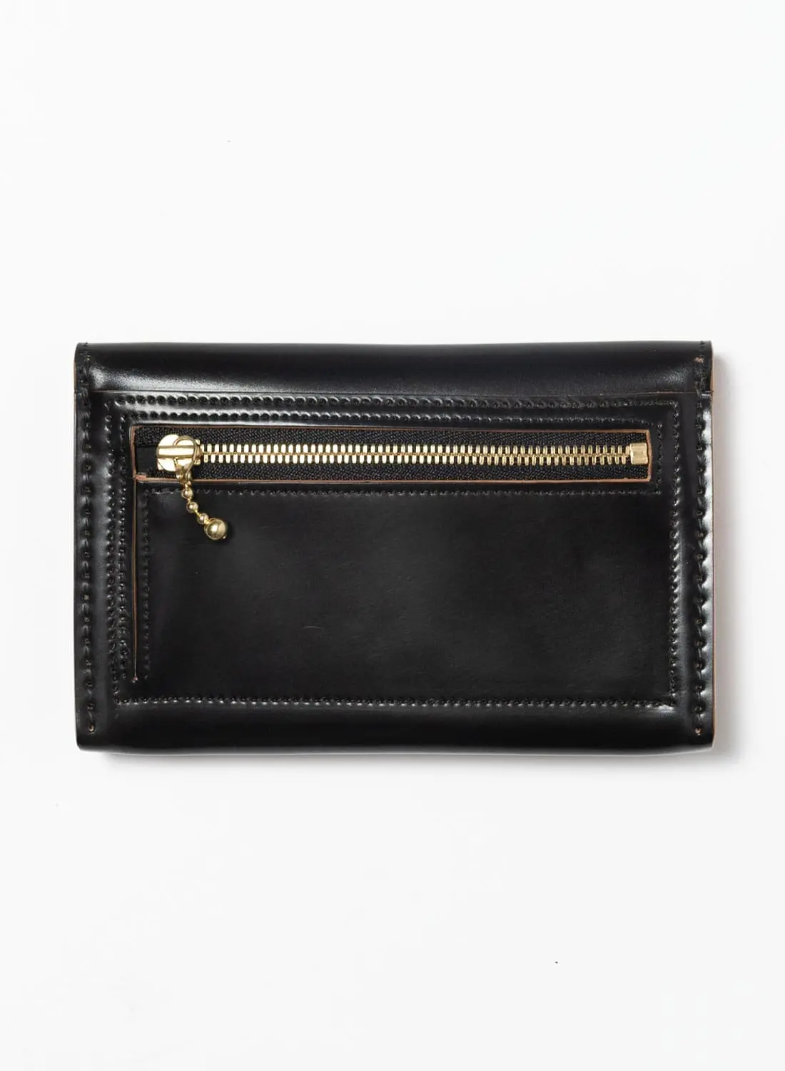 KATSUYA TOKUNAGA/MULTI MIDDLE TRUCKERS WALLET (Cordovan
