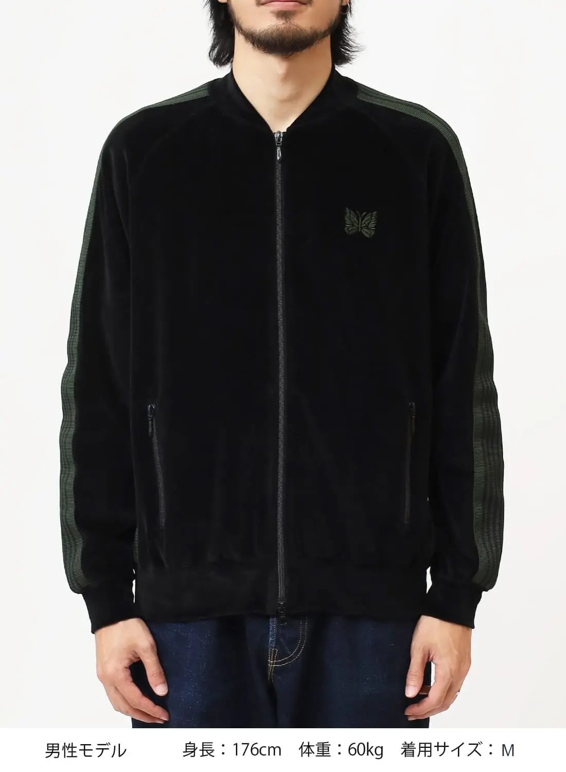 ニードルズ NEEDLES ベロア トラックジャケット ジャージ 25SS