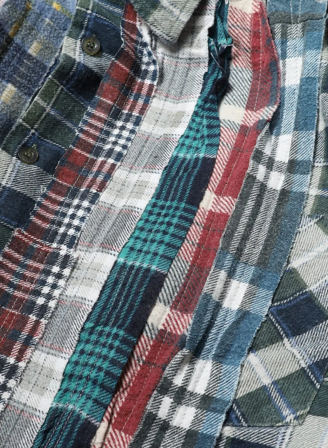 Rebuild By Needles（リビルドバイニードルズ）Flannel Shirt