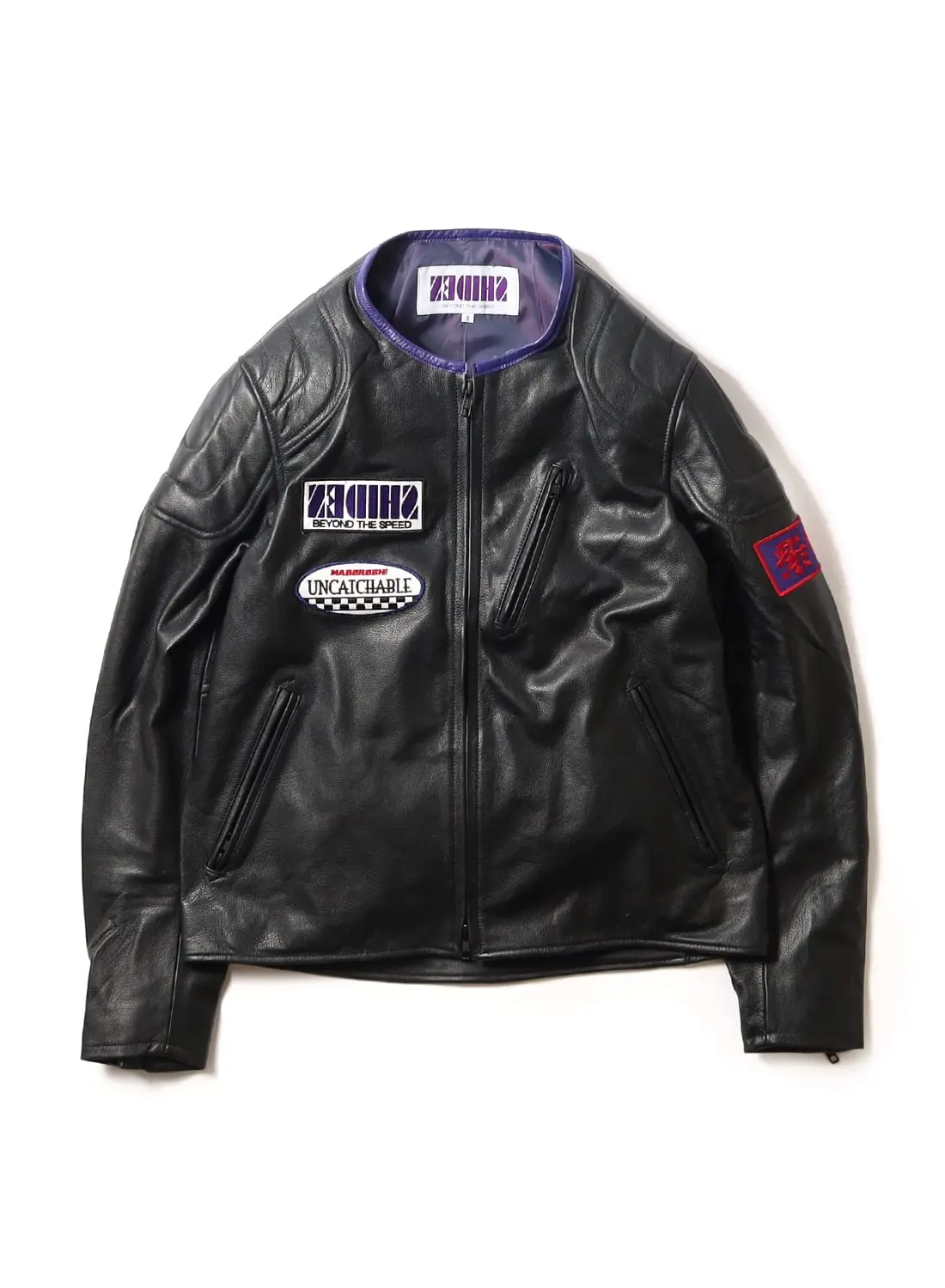 SHIDEN / 紫電　Leather ジャケット SHIDEN(シデン)/Motor Cycle Jacket - Cowhide Leather(モーター