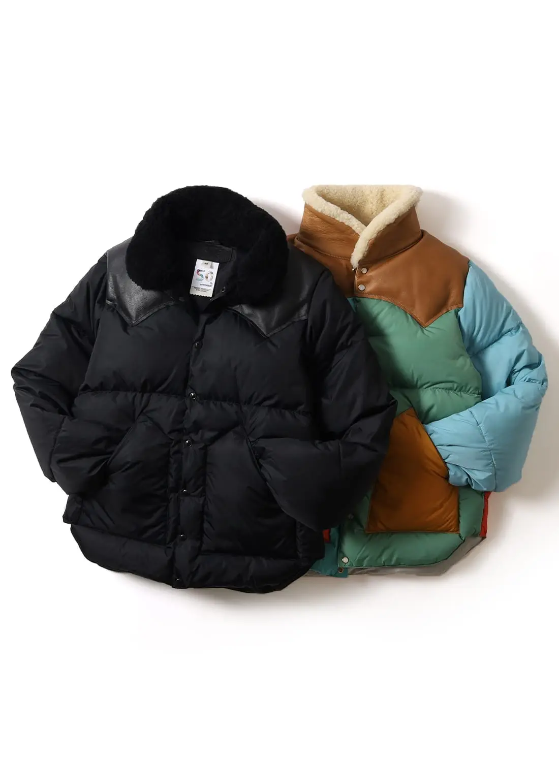 最終値下★美品 ロッキーマウンテンフェザーベッド ダウン レザー ブラウン 42 Rocky Mountain Featherbed(ロッキーマウンテンフェザーベッド