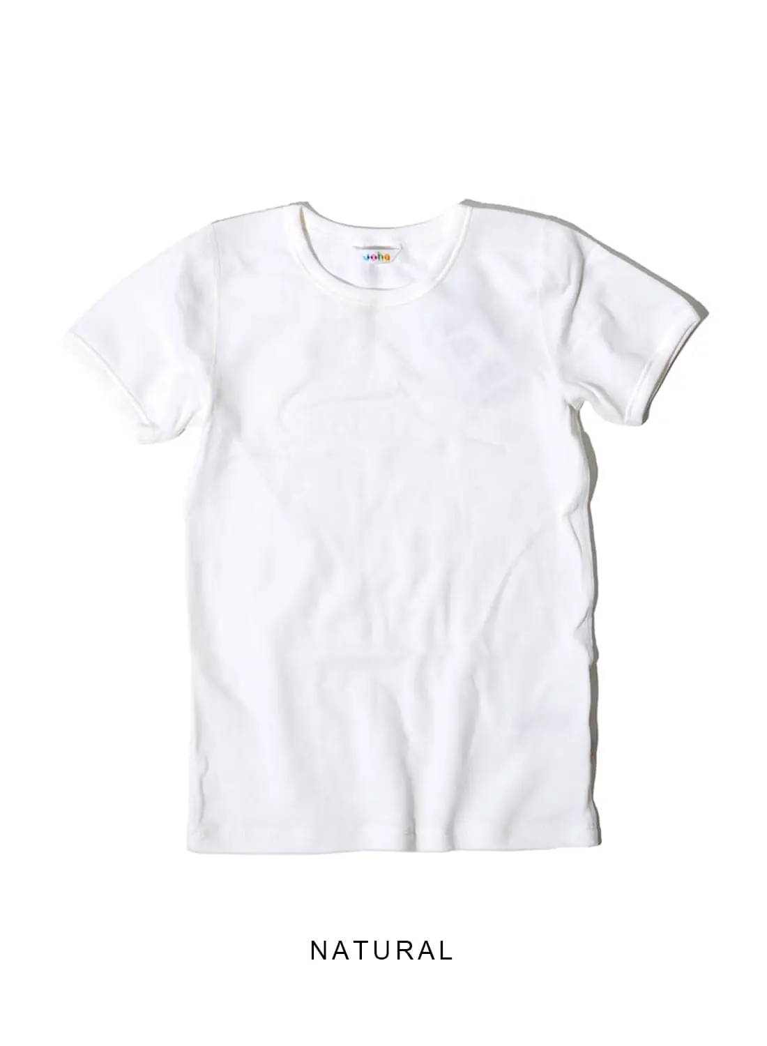 新しい joha ヨハ メリノウール Tシャツ 子供 子ども キッズ ウール ガールズ