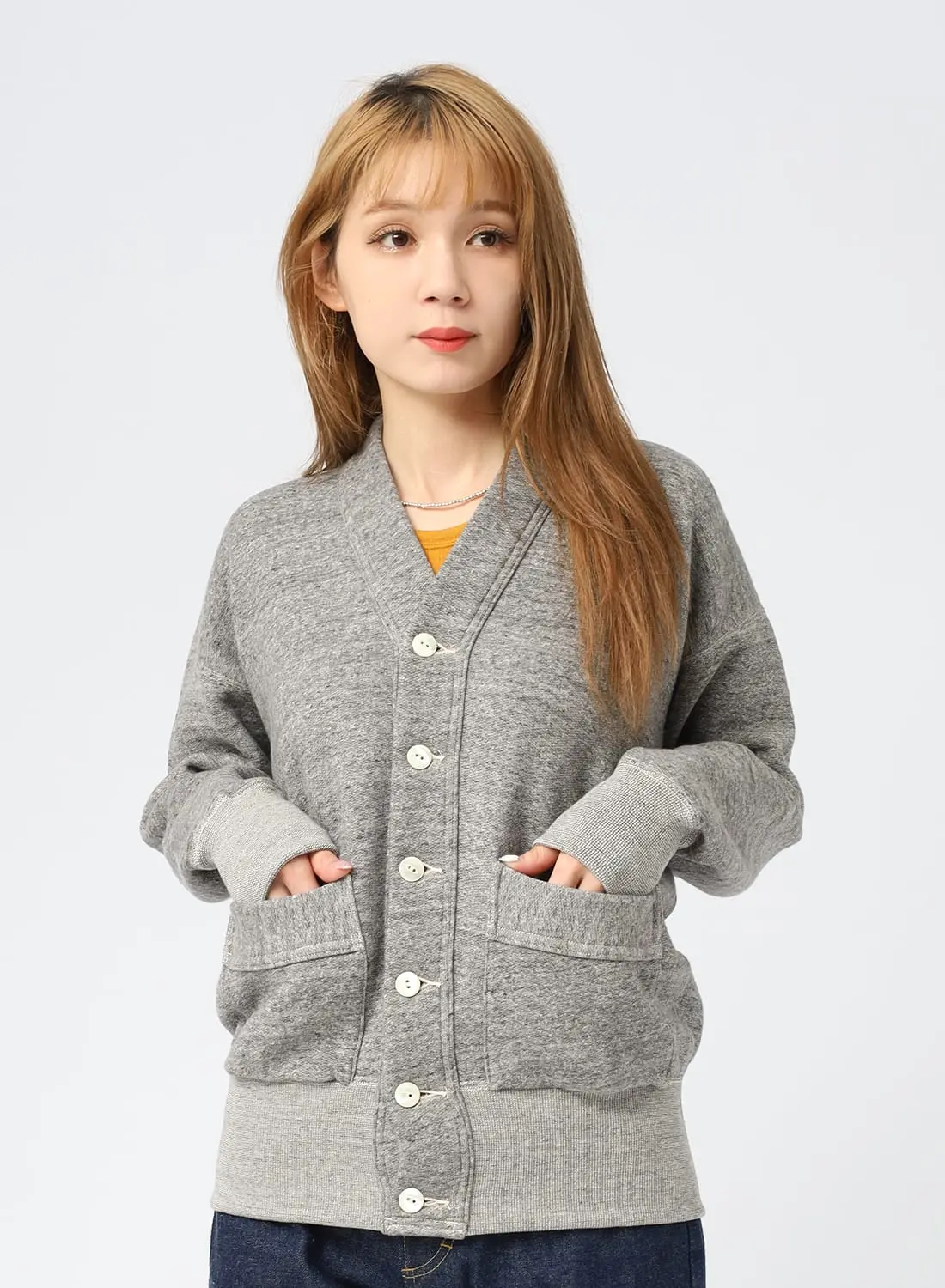 Olde Homesteader カーディガン Olde Homesteader “Extra Cotton Jersey / Cardigan” | MASUYA