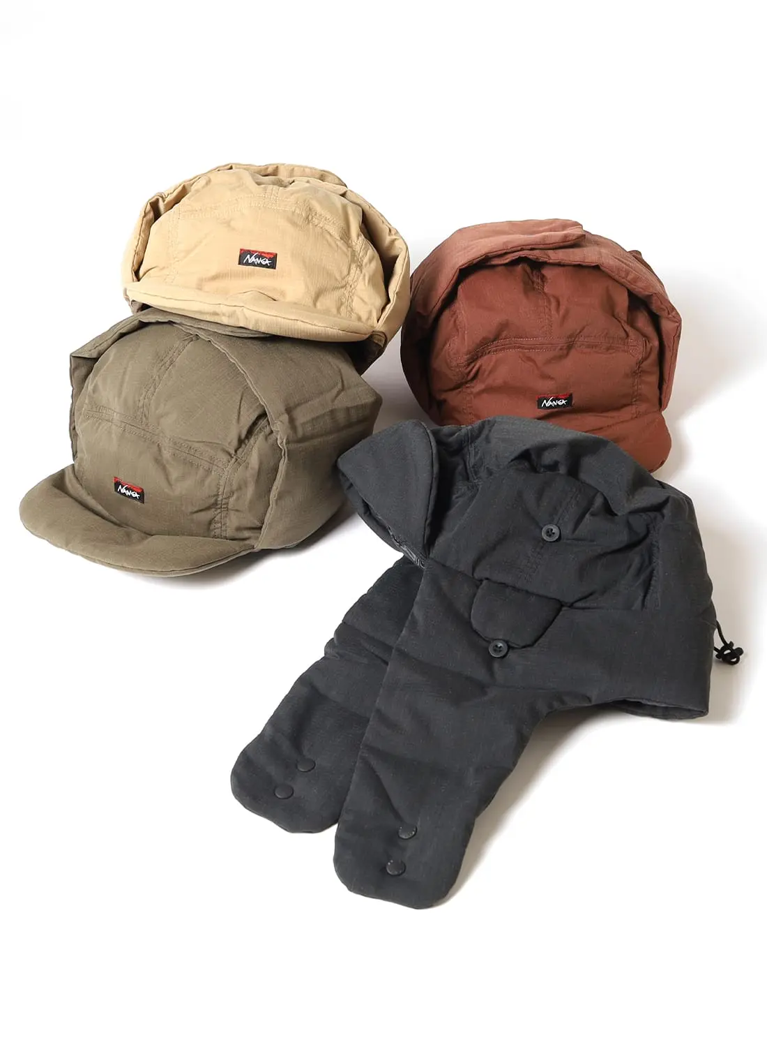 ナンガ　ダウンイヤーキャップ NANGA(ナンガ)/HINOC RIPSTOP DOWN EAR FLAP CAP(ヒノック