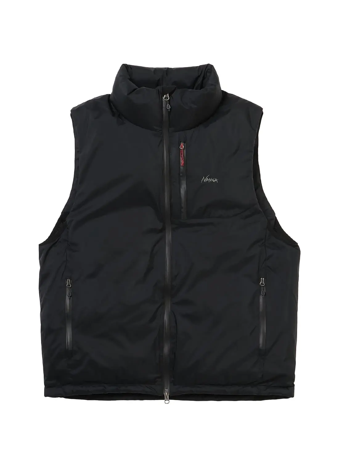 NANGA（ナンガ）AURORA TEX STAND COLLAR DOWN VEST（オーロラ