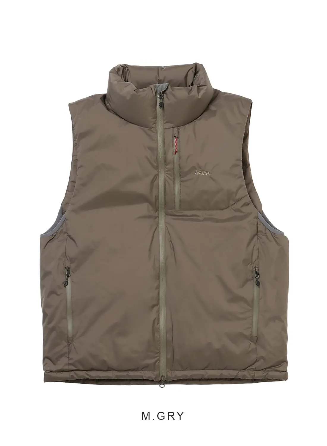 NANGA（ナンガ）AURORA TEX STAND COLLAR DOWN VEST（オーロラ