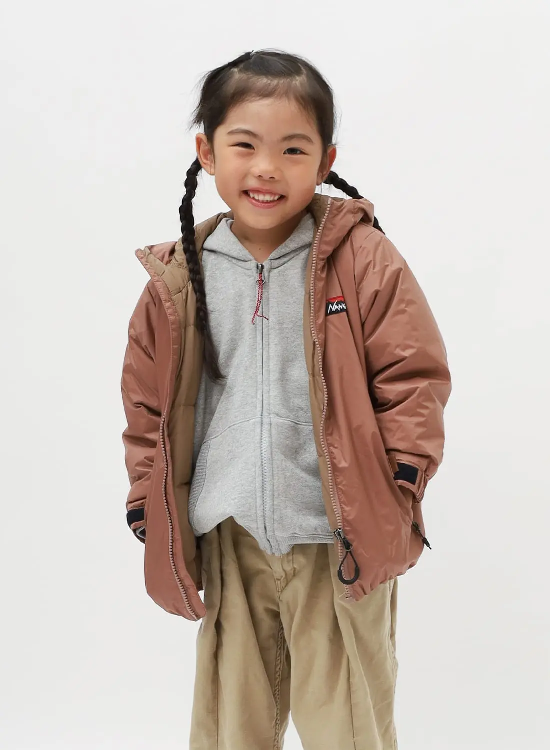 極美品　京都サンガ　ダウンジャケット　公式　アウター　応援グッズ NANGA（ナンガ）AURORA TEX KIDS DOWN JACKET（オーロラテックス