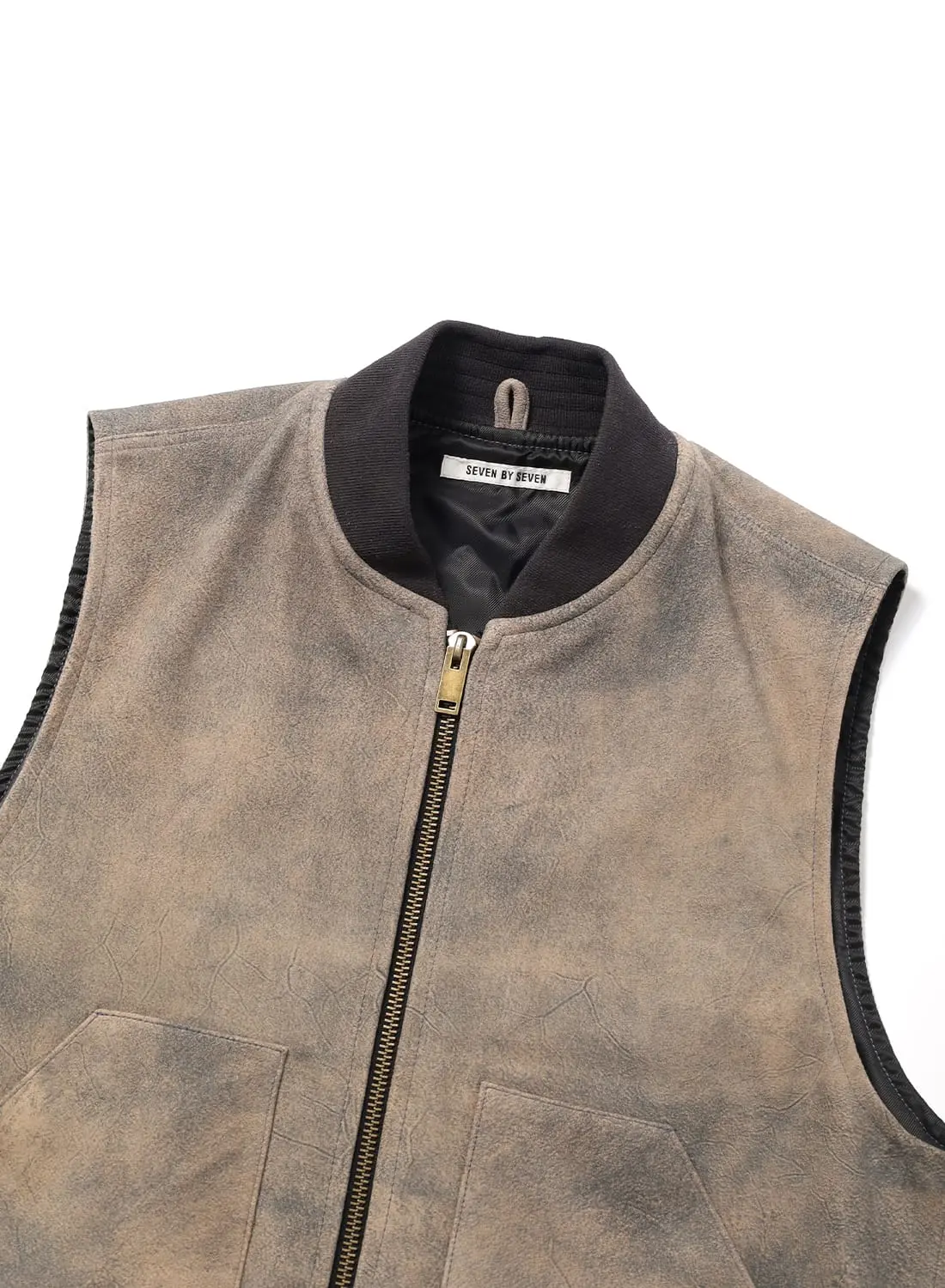 vestments さん専用 SEVEN BY SEVEN（セブンバイセブン）LEATHER WORK VEST- Goat