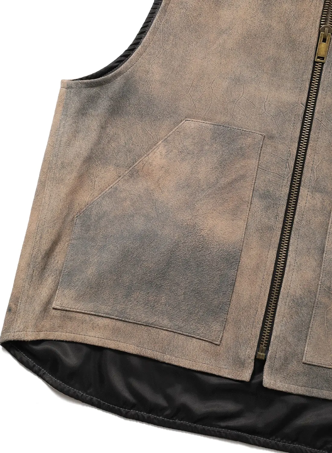 SEVEN BY SEVEN（セブンバイセブン）LEATHER WORK VEST- Goat