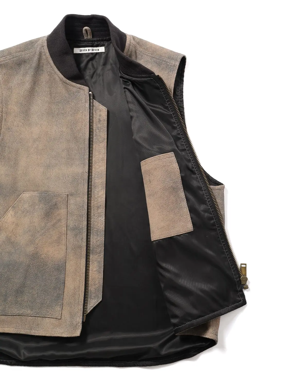 vestments さん専用 SEVEN BY SEVEN（セブンバイセブン）LEATHER WORK VEST- Goat