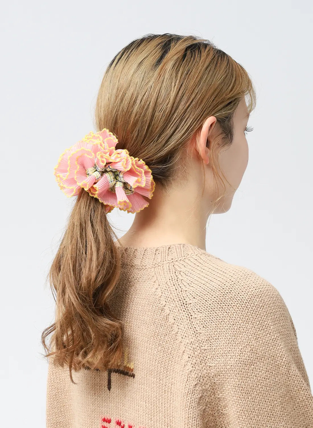 GOOD SQUISH プリーツヘアアクセサリー アイボリー GOOD SQUISH プリーツヘアアクセサリー アイボリー - メルカリ