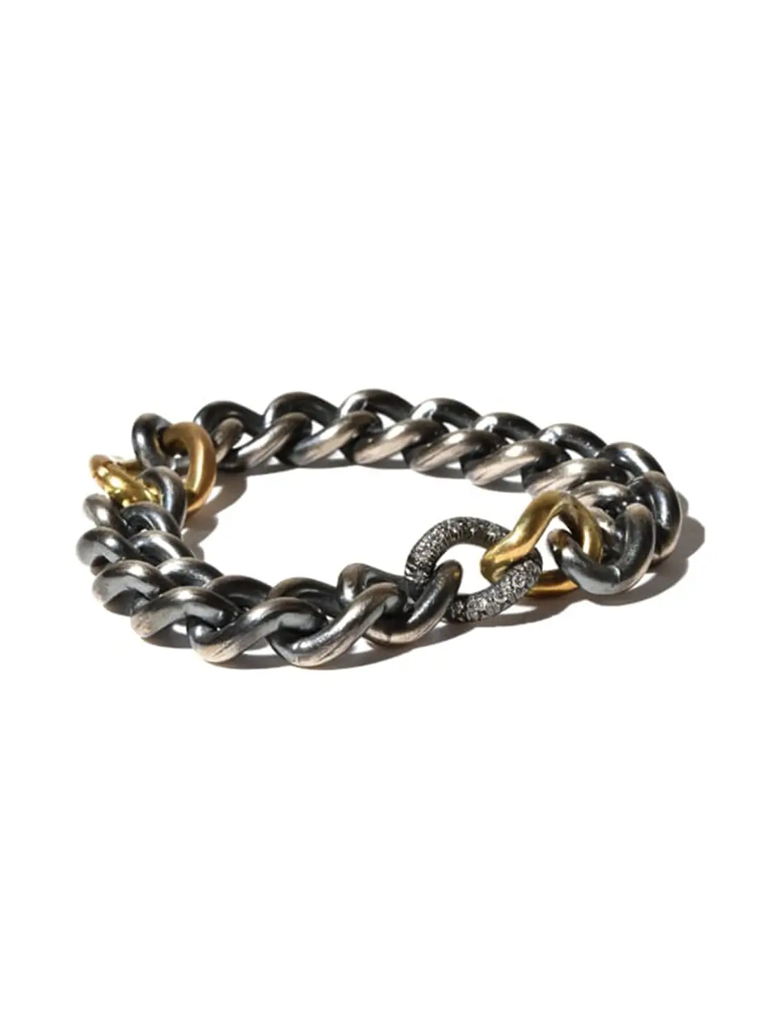 美品 ハム humete/hum ハムエタ チェーンブレスレット hum ハム HUMETE CHAIN BRACELET [et-BR65m] ブレスレット