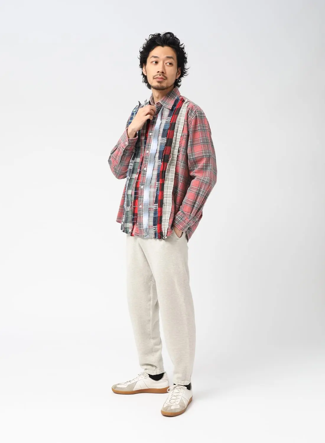 Rebuild By Needles（リビルドバイニードルズ）Flannel Shirt
