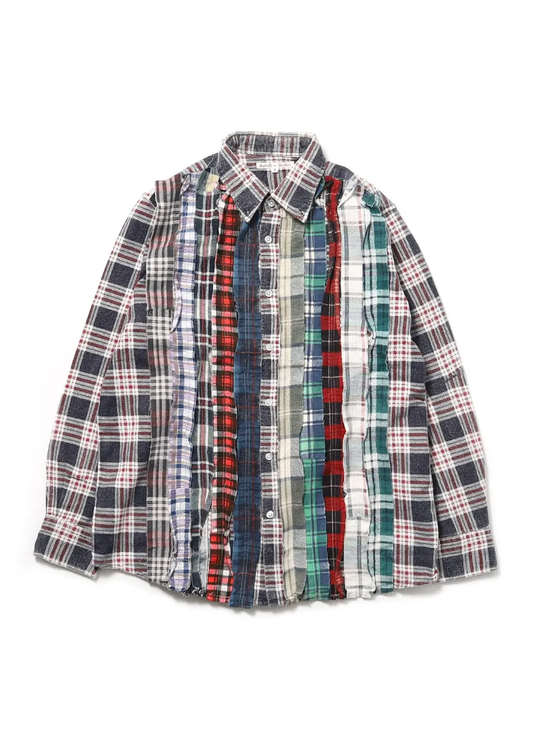 FLANNEL SHIRT -> RIBBON SHIRT|フランネルシャツ -> リボンシャツ S