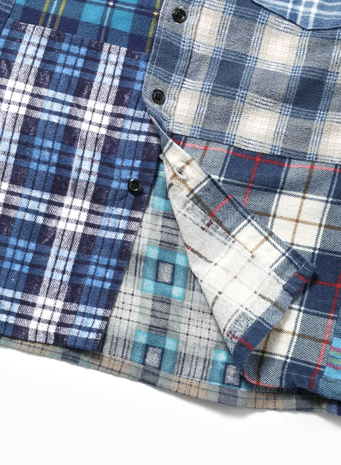 Rebuild by Needles（リビルド バイ ニードルズ）Flannel Shirt