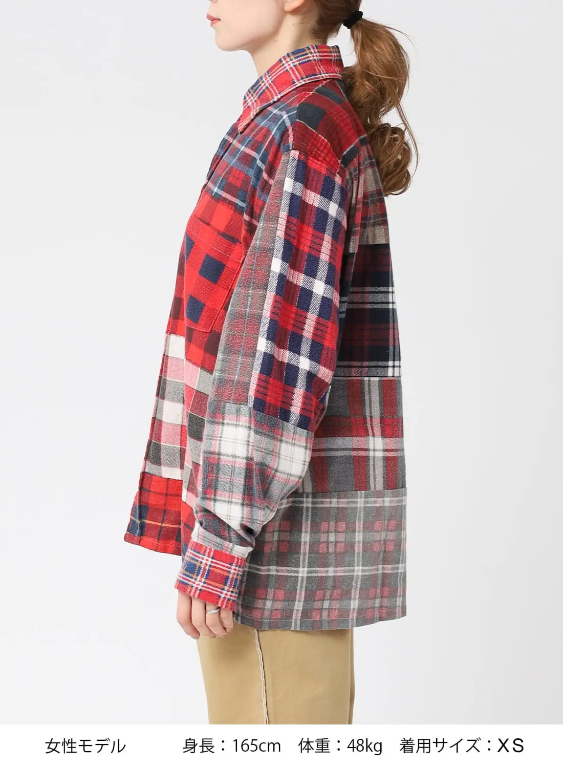 Rebuild by Needles（リビルド バイ ニードルズ）Flannel Shirt