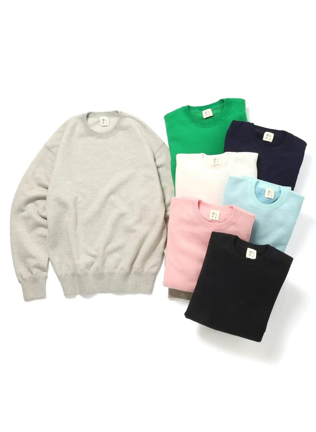 WLP（ダブルエルピー）COTTON WOOL FLEECE/CREW NECK PO