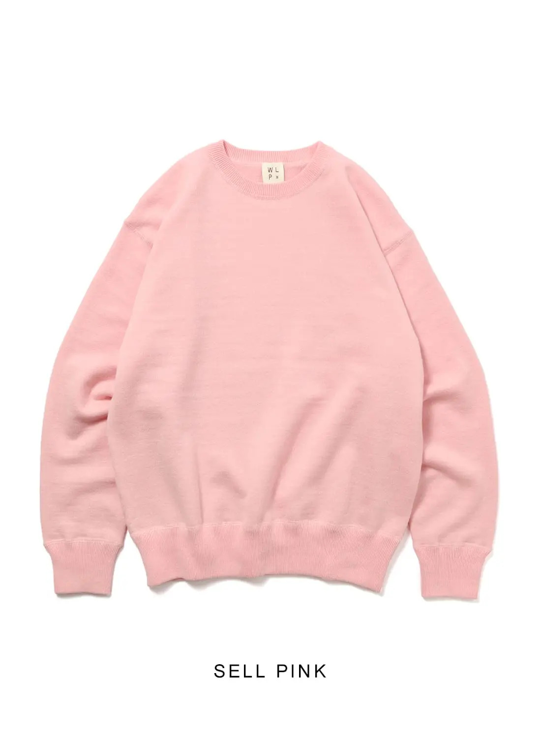 WLP（ダブルエルピー）COTTON WOOL FLEECE/CREW NECK PO