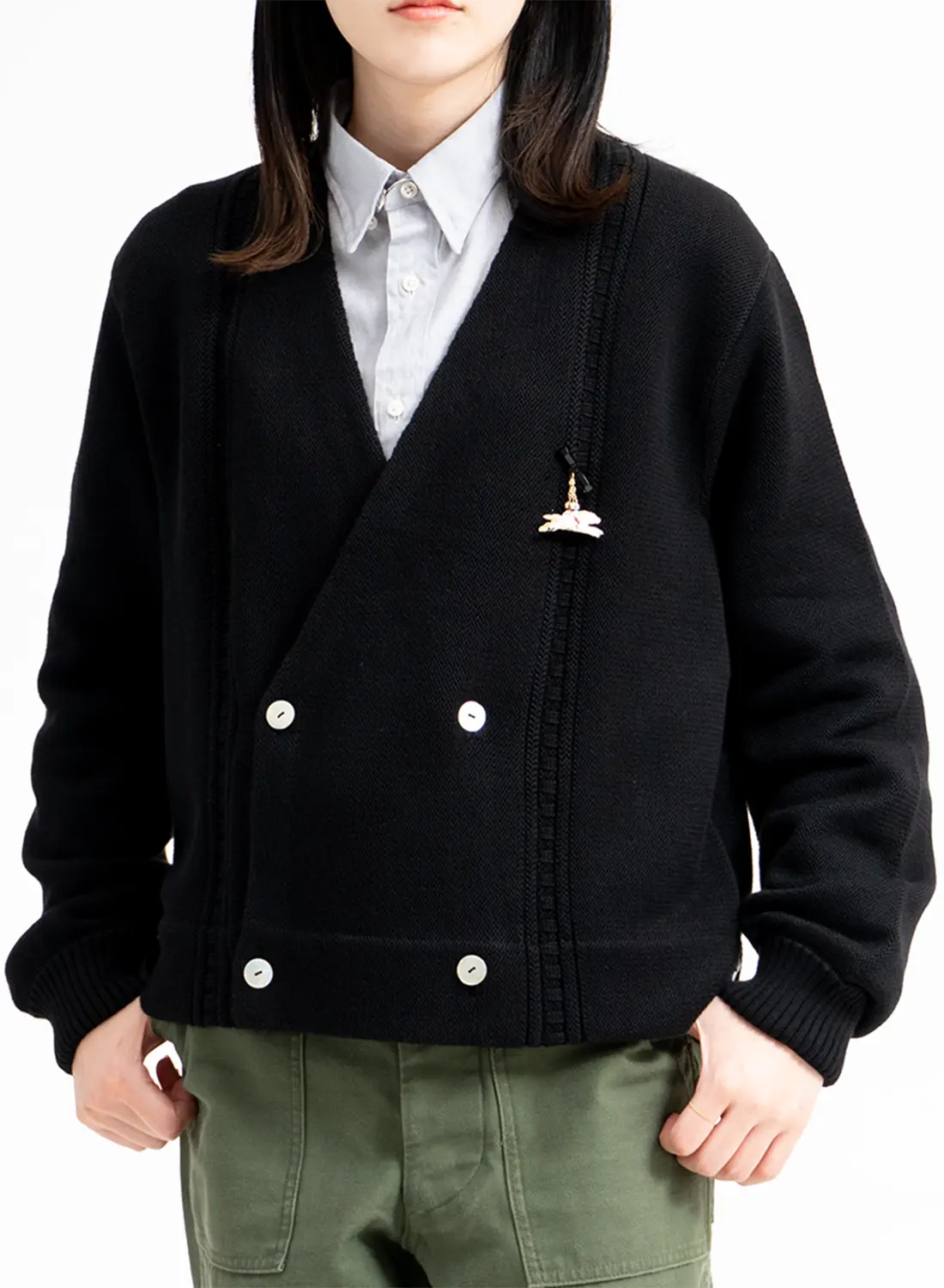 BODE ボーディ カーディガン sm BODE(ボーディ)/Double Breasted Cardigan（ダブルブレスト