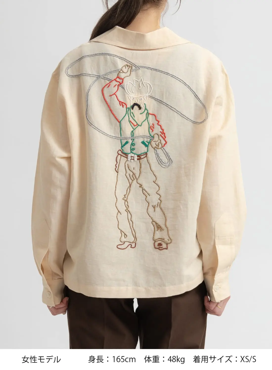 BEADED BUCKAROO LS SHIRT|ビーデッド バッカルー ロングスリーブ