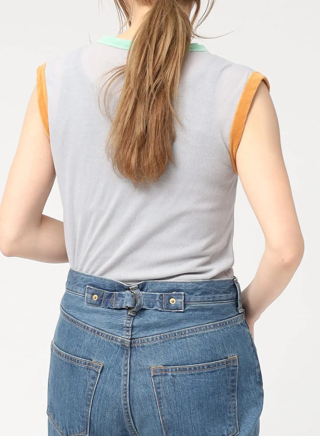 FILL THE BILL(フィルザビル)/NO SLEEVE VELOR TRIM
