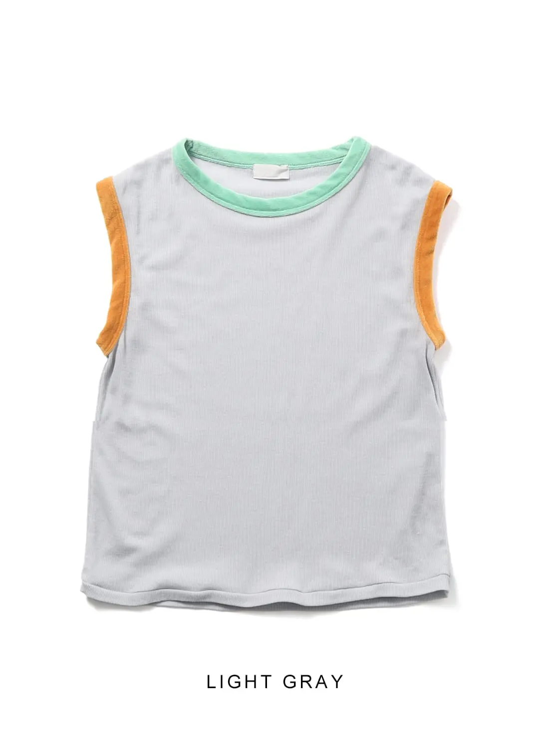 FILL THE BILL(フィルザビル)/NO SLEEVE VELOR TRIM