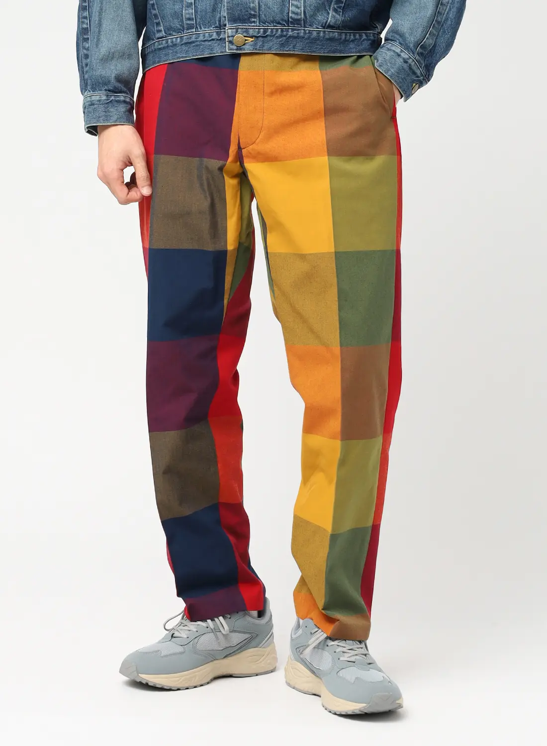 FILL THE BILL（フィルザビル）BLOCK PLAID TROUSERS（ブロック