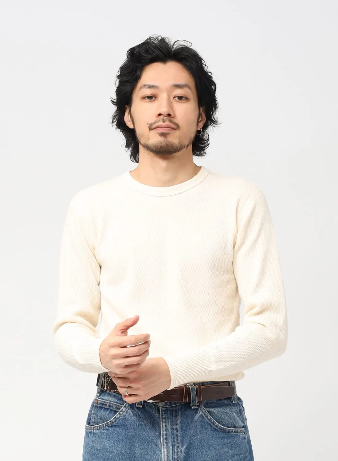 【М】　ウエアハウス　雪柄　クルーネック　スウェット М】 ウエアハウス 雪柄 クルーネック スウェット Warehouse