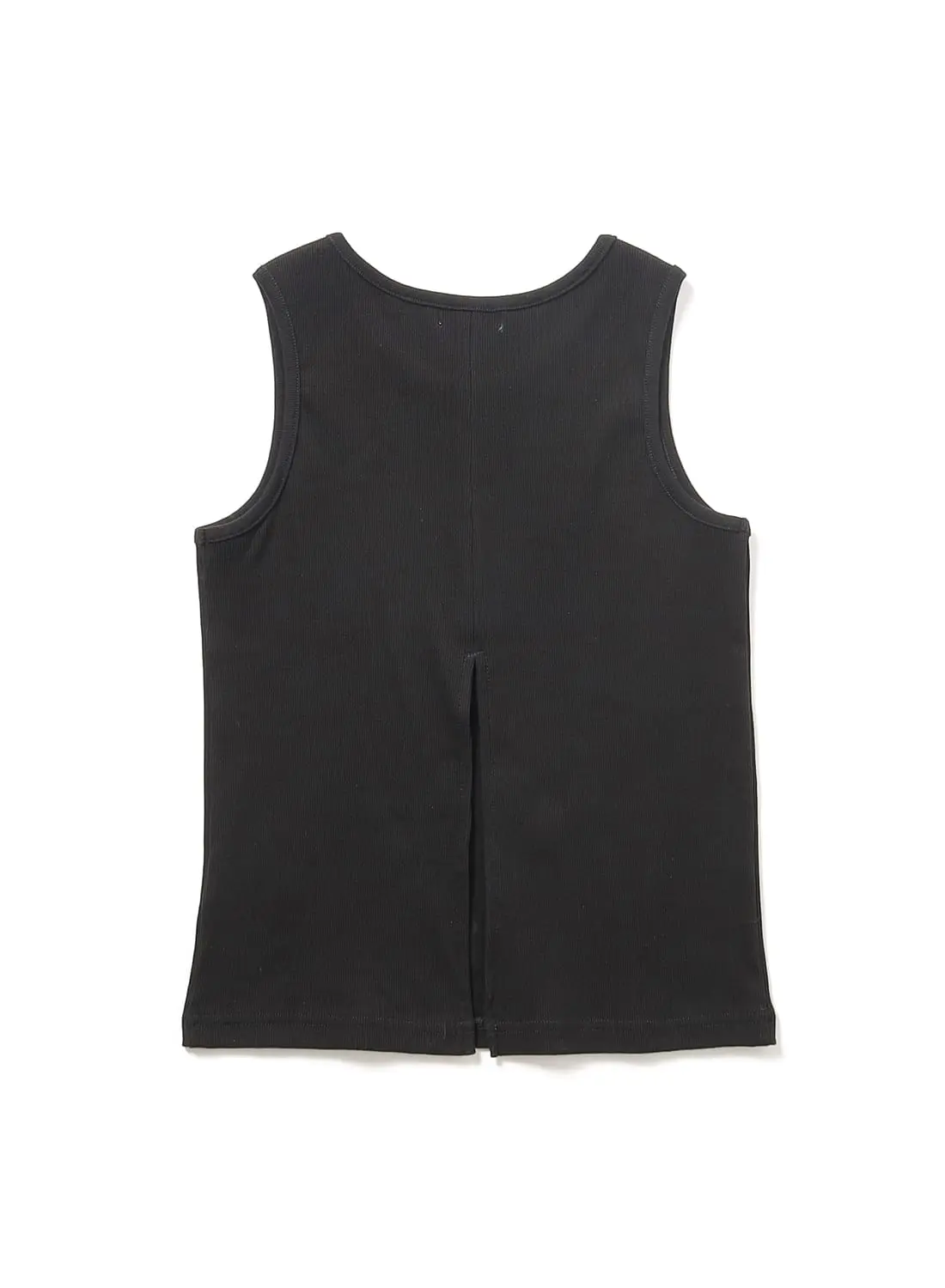 RYU KAGA(リュウ カガ)/Back slit tank-top(バック スリット