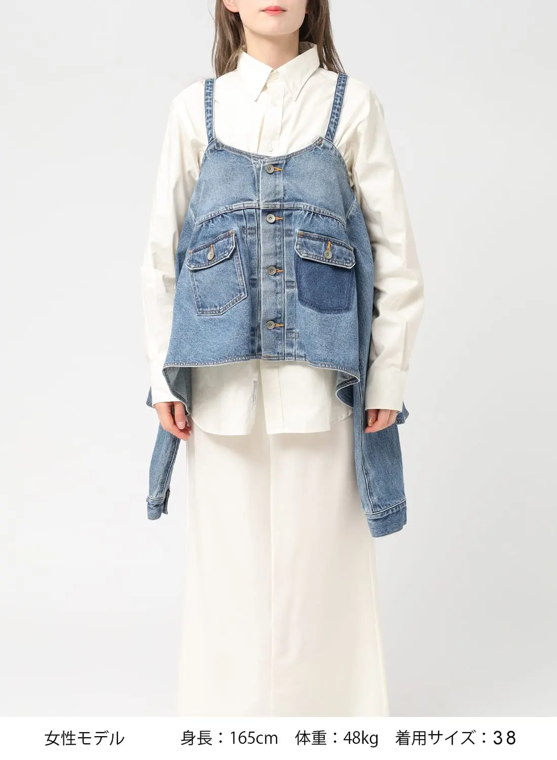 RYU KAGA(リュウ カガ)/Denim camisole(デニム キャミソール RYU KAGA(リュウ カガ)/Denim camisole(デニム キャミソール