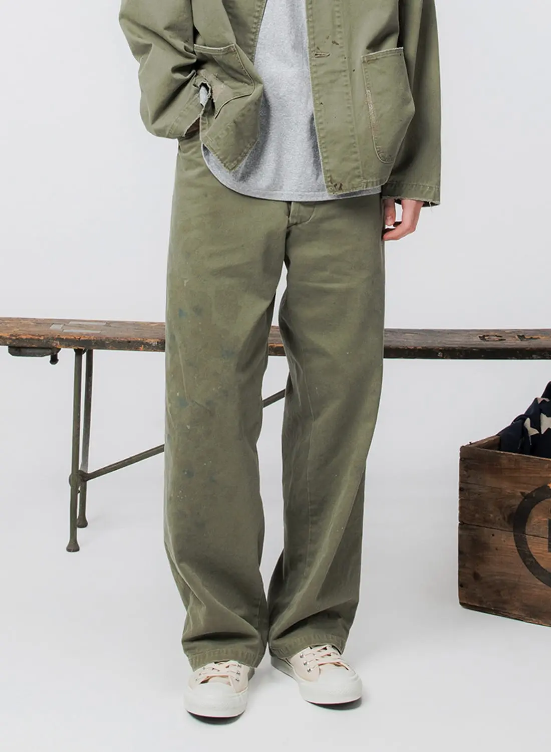 BOW WOW(バウワウ)｜USN N-3 TWILL TROUSERS｜正規通販取扱店 In