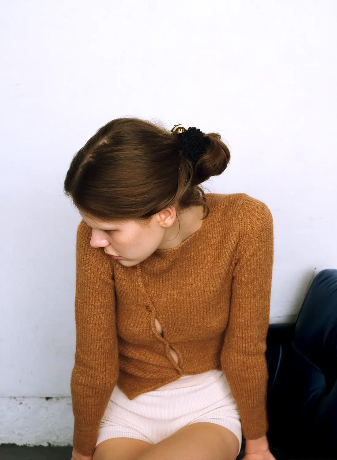 heyep(ヘイップ)Ball Faux Scrunchie-Medium(ボール フェイク