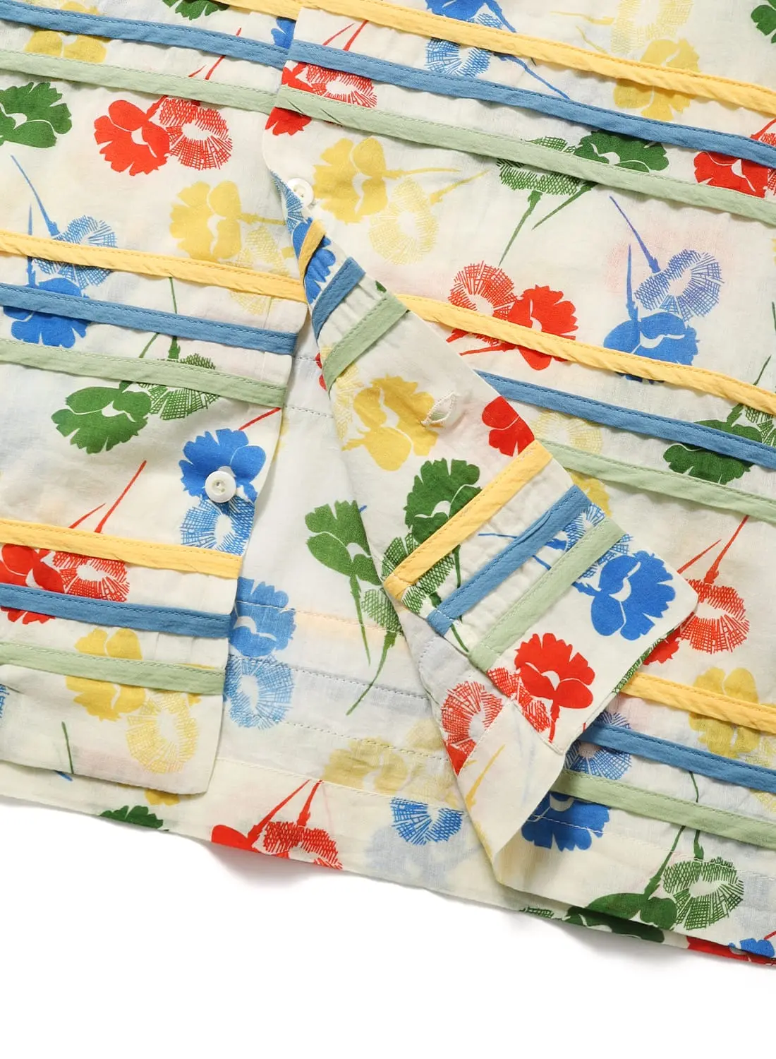 BODE（ボーディ）FLOWER STAMP SHORT SLEEVE（フラワースタンプ